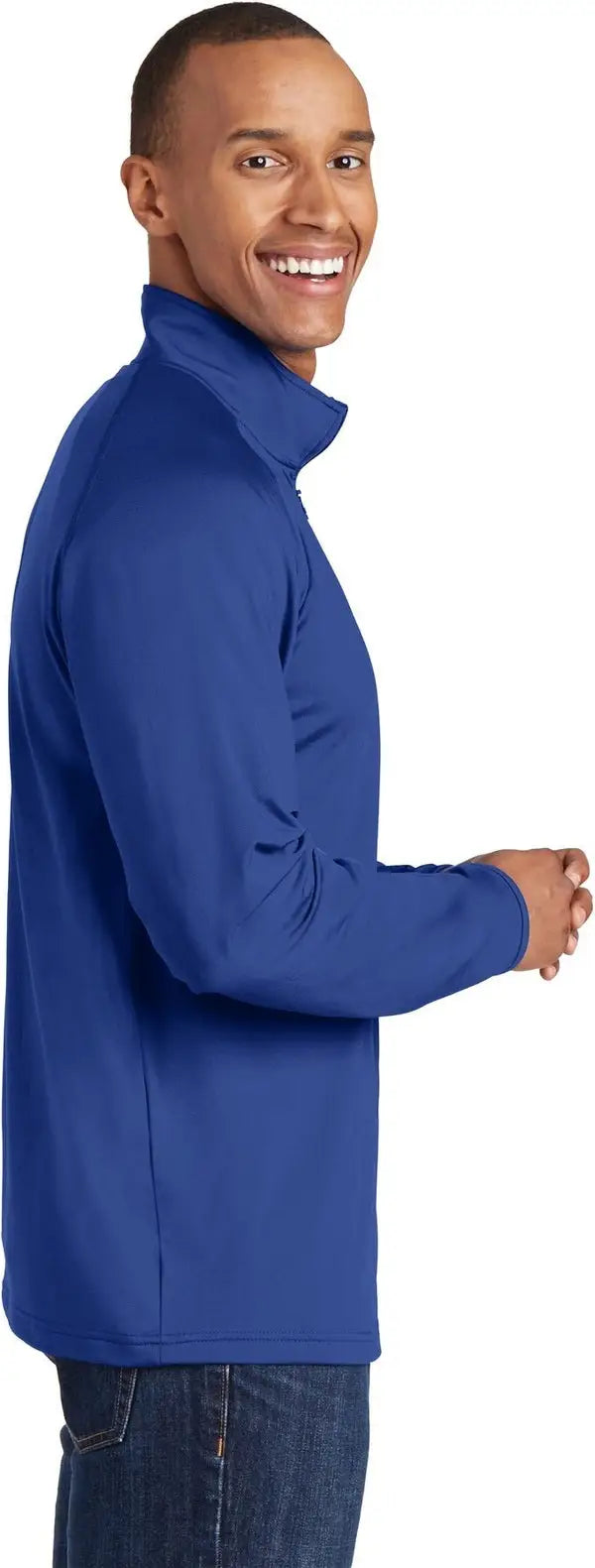 Sport-tek St850 Sport-wick Stretch 1/4-zip Pullover - True Royal