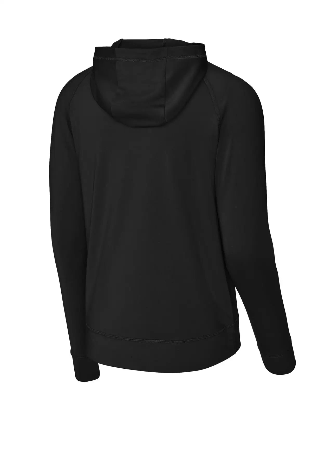 Sport-tek St856 Sport-wick Stretch 1/2-zip Hoodie - Black