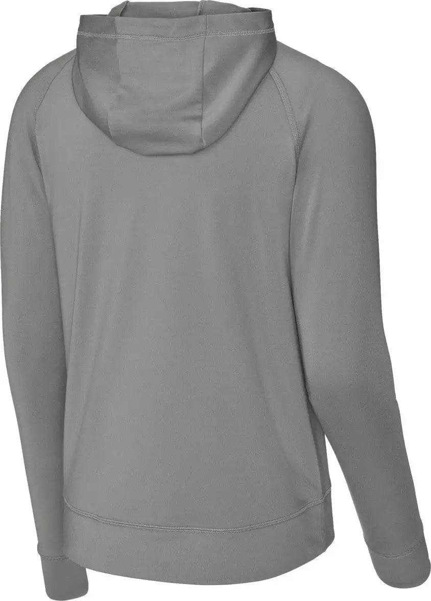 Sport-tek St856 Sport-wick Stretch 1/2-zip Hoodie - Charcoal Gray