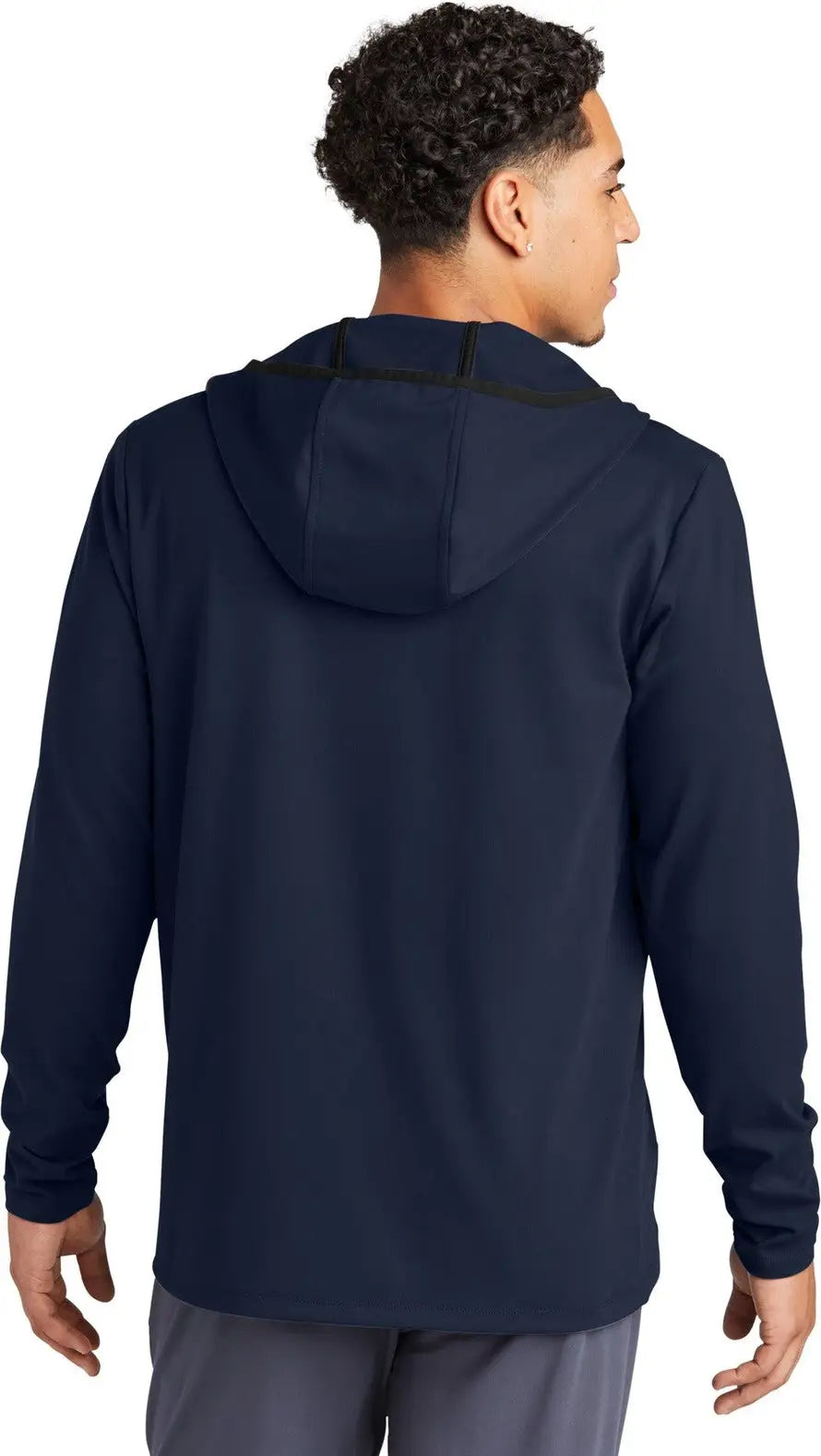 Sport-tek St870 Circuit Hooded Full-zip - True Navy