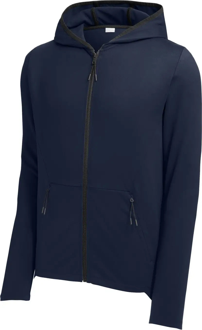Sport-tek St870 Circuit Hooded Full-zip - True Navy