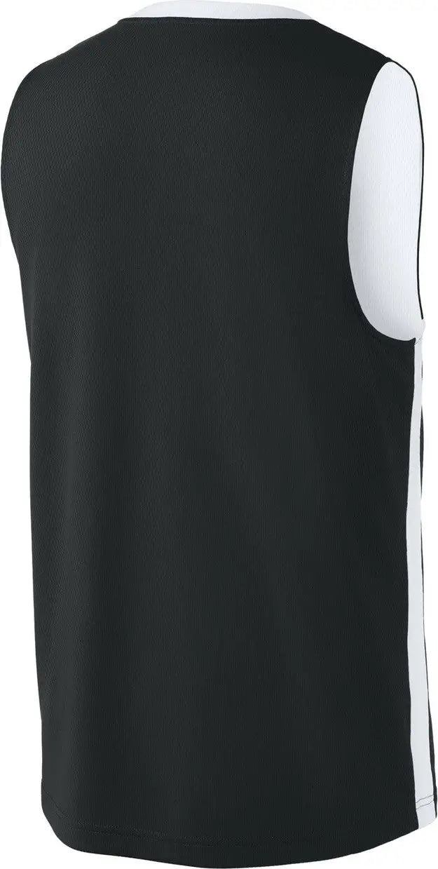 Sport-tek St900 Rival Basketball Rev Jersey - Black White