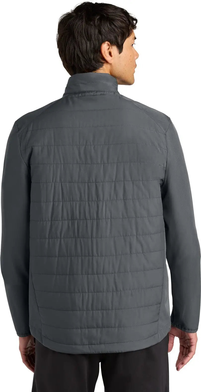 Sport-tek St940 Teknical Hybrid Jacket - Iron Gray