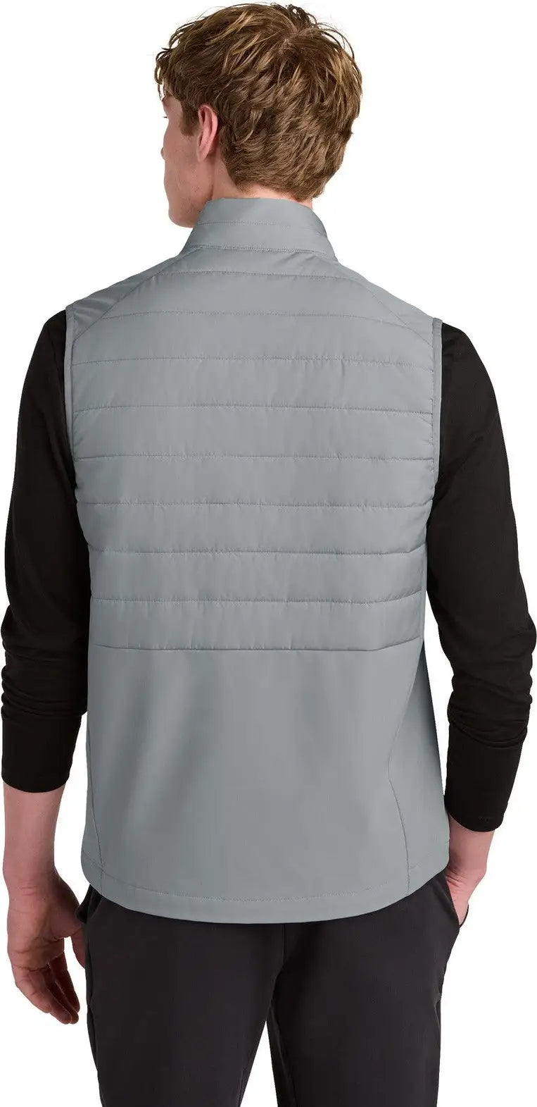 Sport-tek St941 Teknical Hybrid Vest - Silver