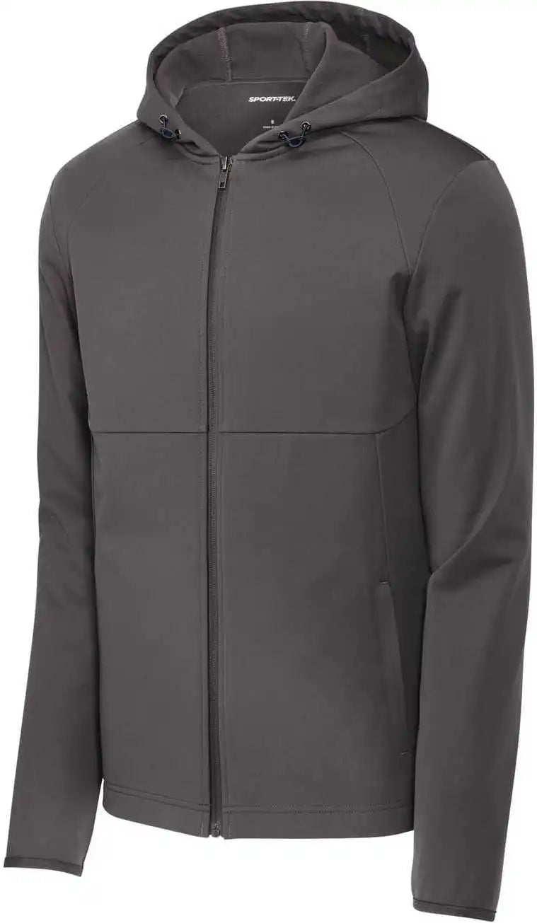 Sport Tek St980 Hooded Soft Shell Jacket Graphite
