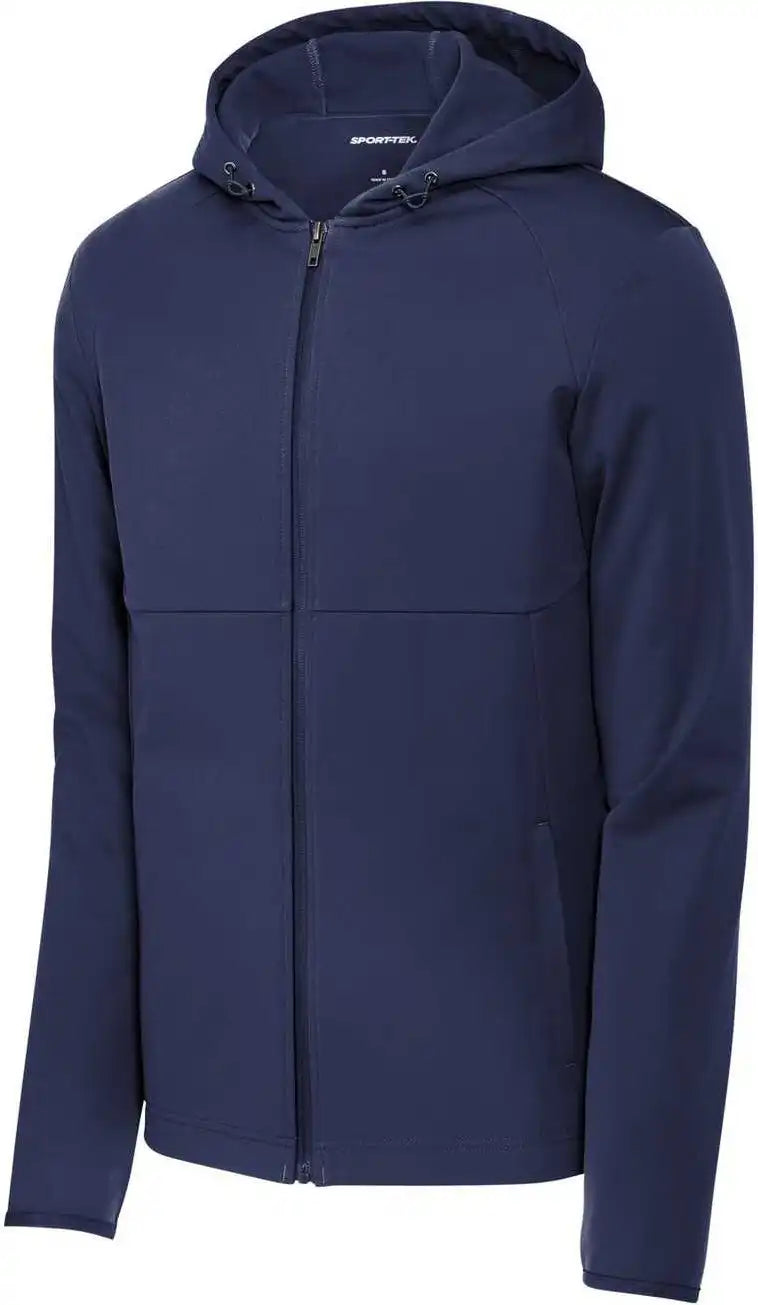 Sport Tek St980 Hooded Soft Shell Jacket True Navy