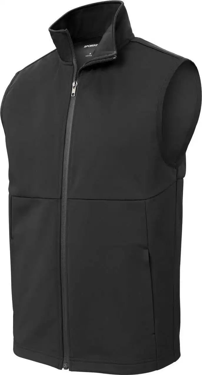 Sport-tek St981 Soft Shell Vest - Deep Black