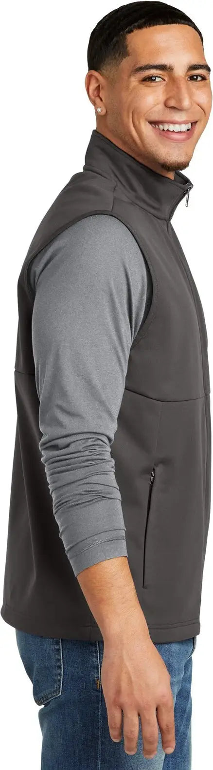Sport-tek St981 Soft Shell Vest - Graphite