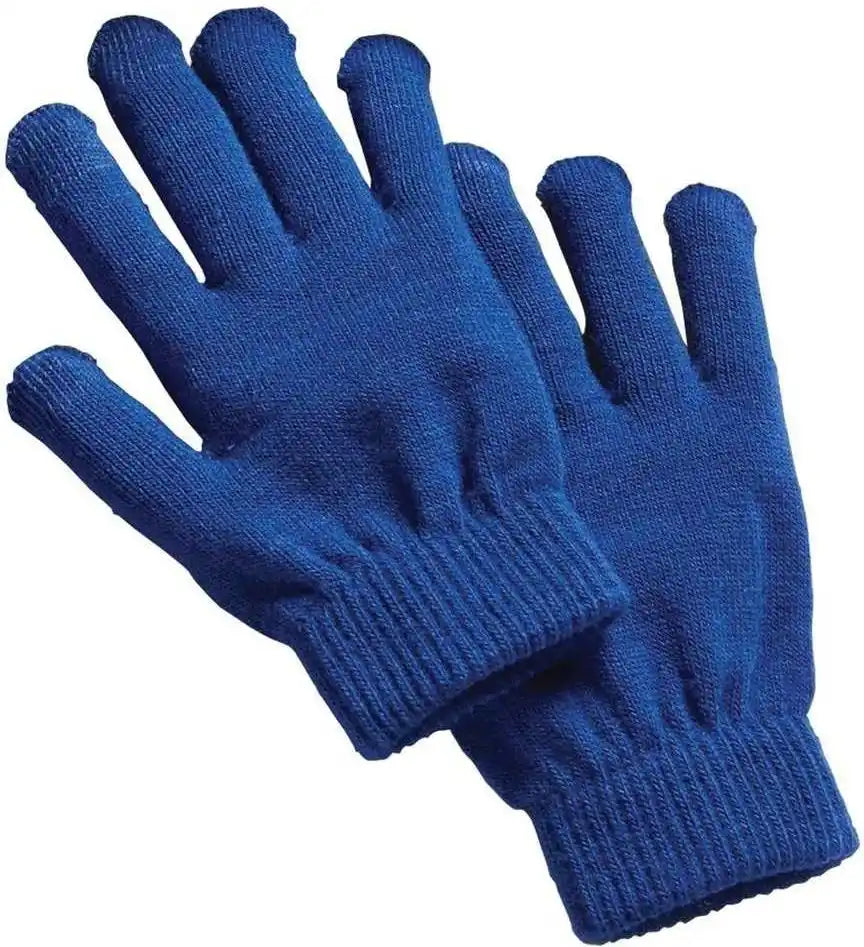 Sport-tek Sta01 Spectator Gloves - True Royal