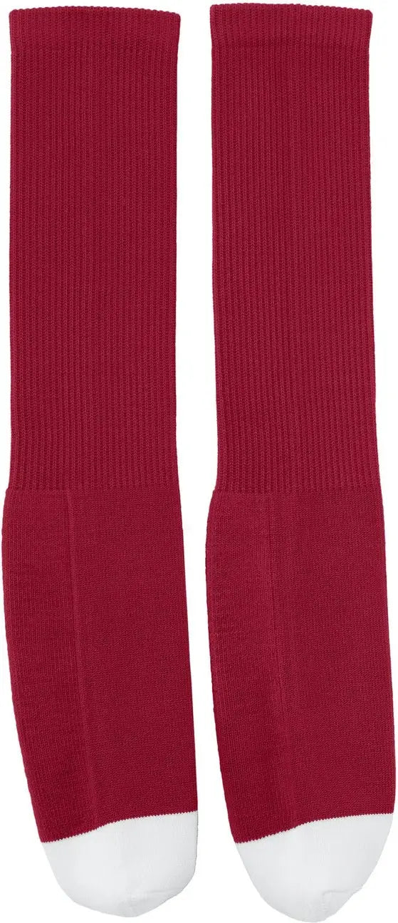 Sport-tek Sta05 All Sport Otc Socks - Deep Red