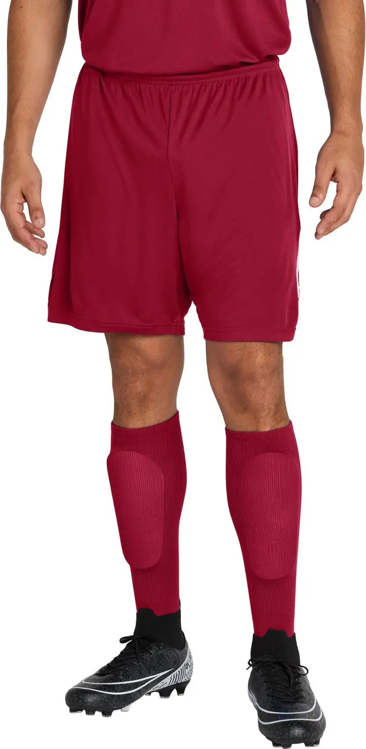 Sport-tek Sta05 All Sport Otc Socks - Deep Red - Kids