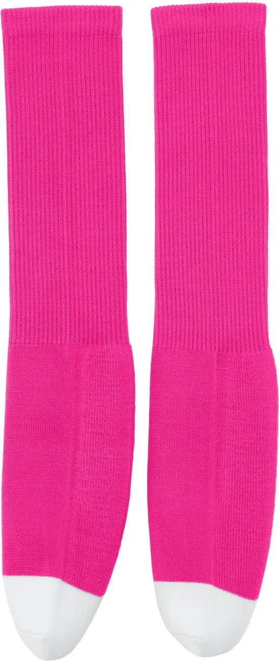 Sport-tek Sta05 All Sport Otc Socks - Flash Pink