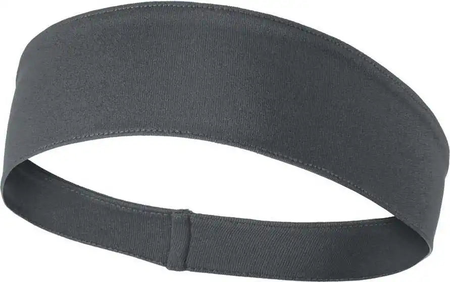 Sport Tek Sta35 Posicharge Competitor Headband Iron Gray Dark / one Size Fits Most