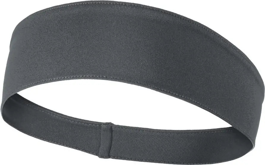 Sport-tek Sta35 Posicharge Competitor Headband - Iron Gray - one Size Fits Most