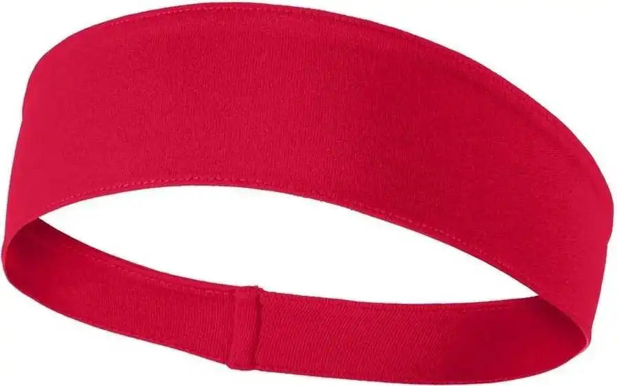 Sport Tek Sta35 Posicharge Competitor Headband True Red / one Size Fits Most
