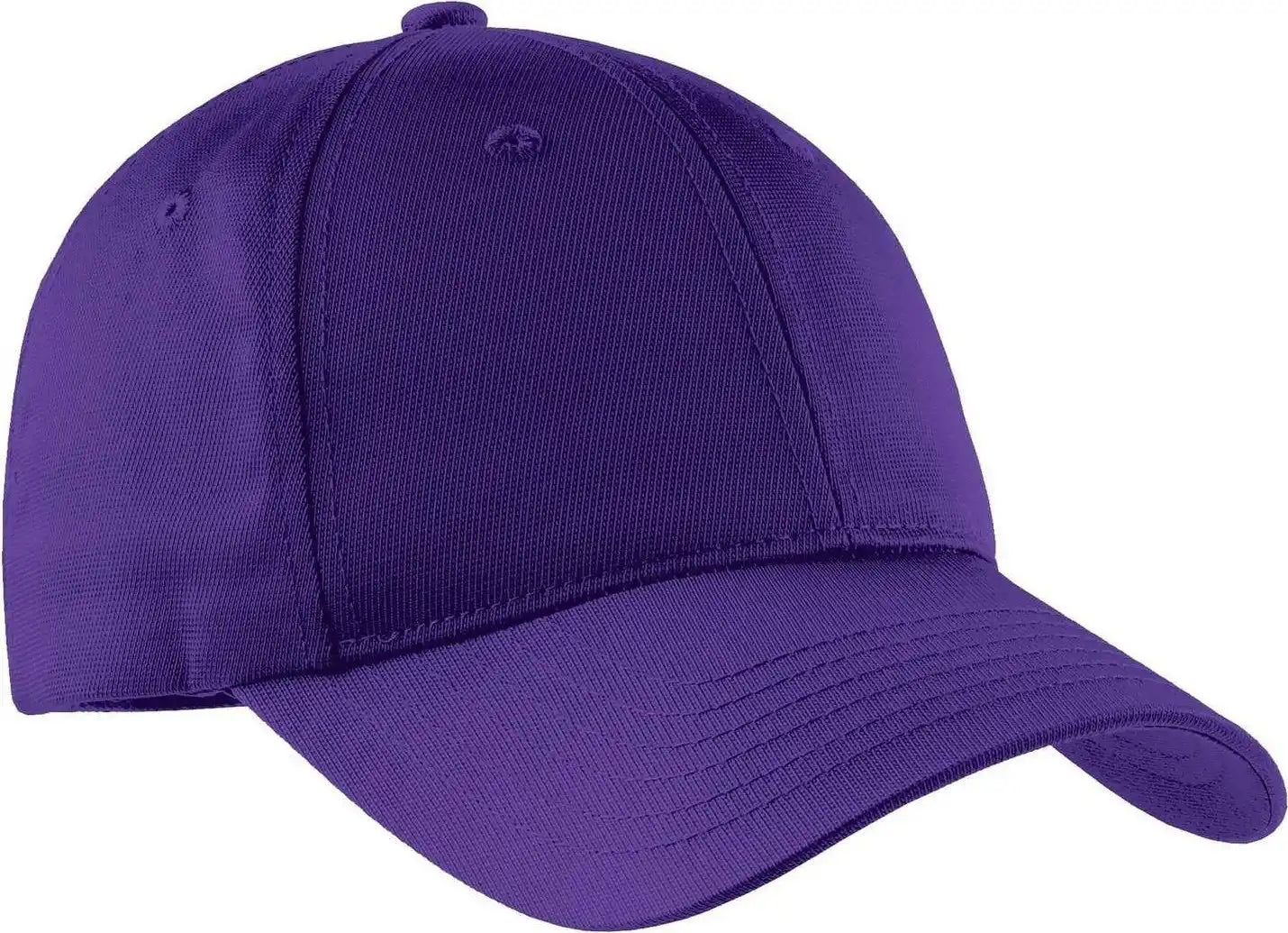 Sport-tek Stc10 Dry Zone Nylon Cap - Purple - one Size Fits Most