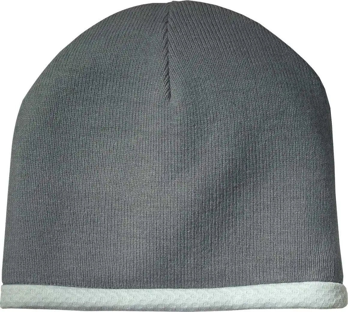 Sport-tek Stc15 Performance Knit Cap - Athletic Heather - Gray / one Size Fits Most