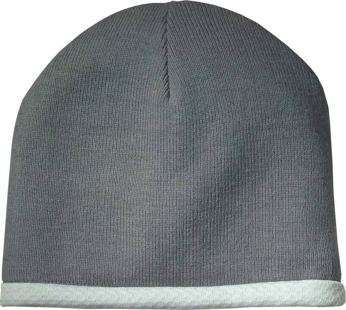Sport-tek Stc15 Performance Knit Cap - Athletic Heather - Gray / one Size Fits Most