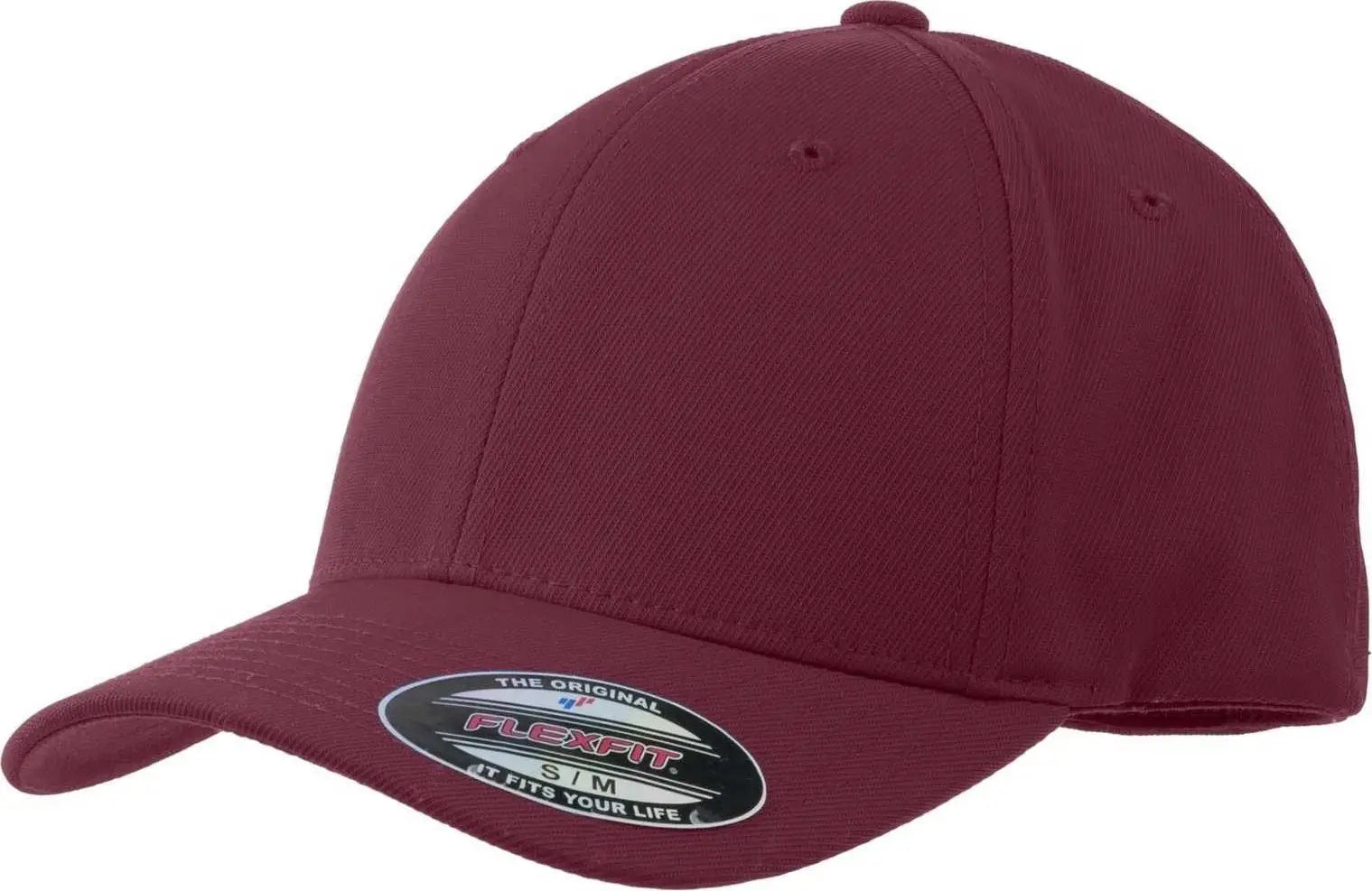 Sport-tek Stc17 Flexfit Performance Solid Cap - Maroon
