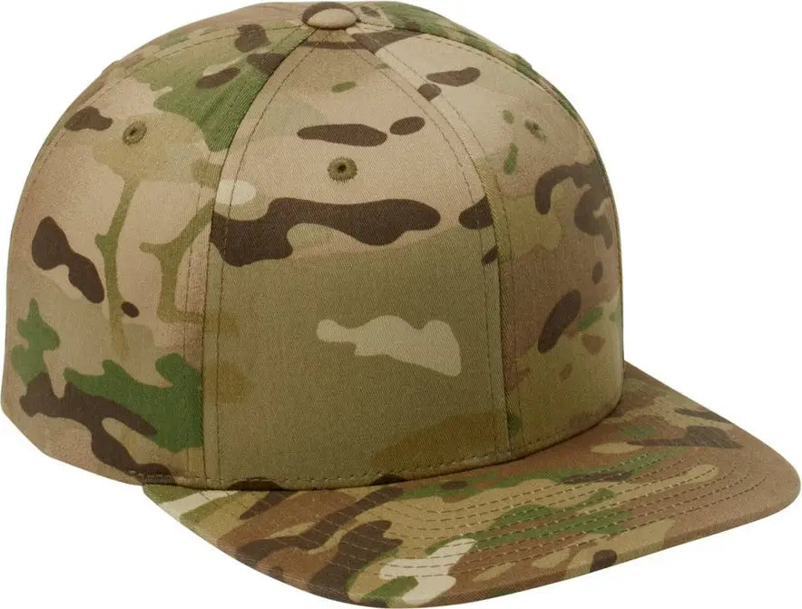 Sport-tek Stc19 Yp Classics Flat Bill Snapback Cap - Multicam - one Size Fits Most