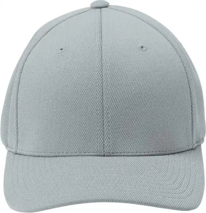 Sport-tek Stc22 Flexfit Cool & Dry Poly Block Mesh Cap - Grey Heather - S/m
