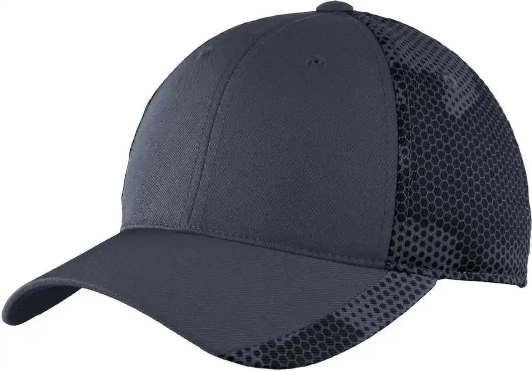 Sport Tek Stc23 Camohex Cap Iron Gray Dark / 6 3/4’’ 7 1/4’’