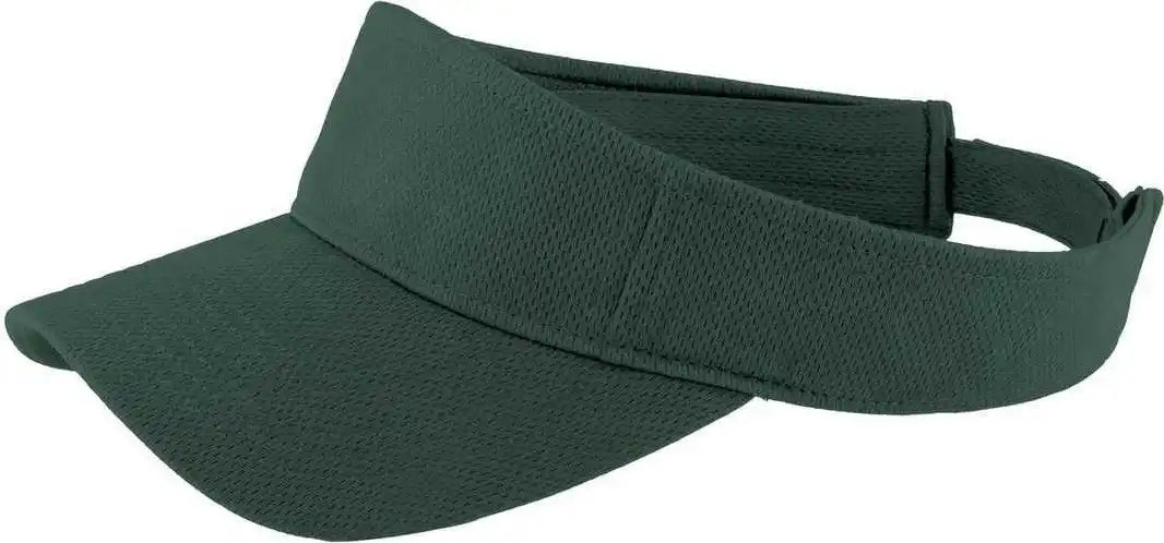 Sport Tek Stc27 Posicharge Racermesh Visor Dark Forest Green / one Size Fits Most