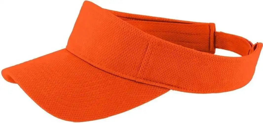 Sport-tek Stc27 Posicharge Racermesh Visor - Neon Orange - one Size Fits Most