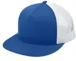 Sport-tek Stc38 Yp Classics 5-panel Classic Trucker Mesh Back Cap - True Royal White - Royal/ / one Size Fits Most