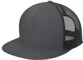 Sport-tek Stc38 Yp Classics 5-panel Classic Trucker Mesh Back Cap - Graphite - Graphite/ / one Size Fits Most