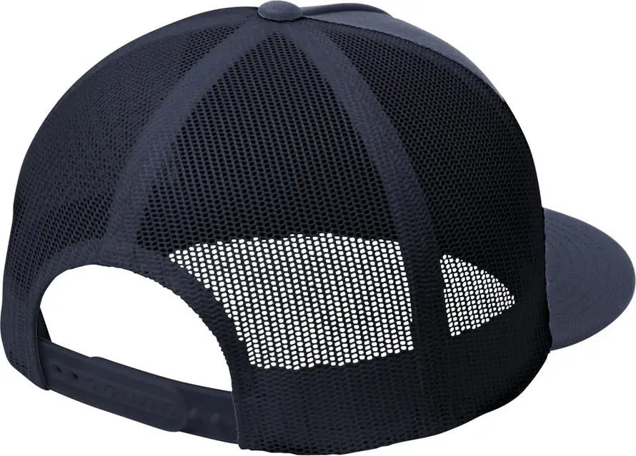 Sport-tek Stc38 Yp Classics 5-panel Classic Trucker Mesh Back Cap - True Navy - Navy/ / one Size Fits Most