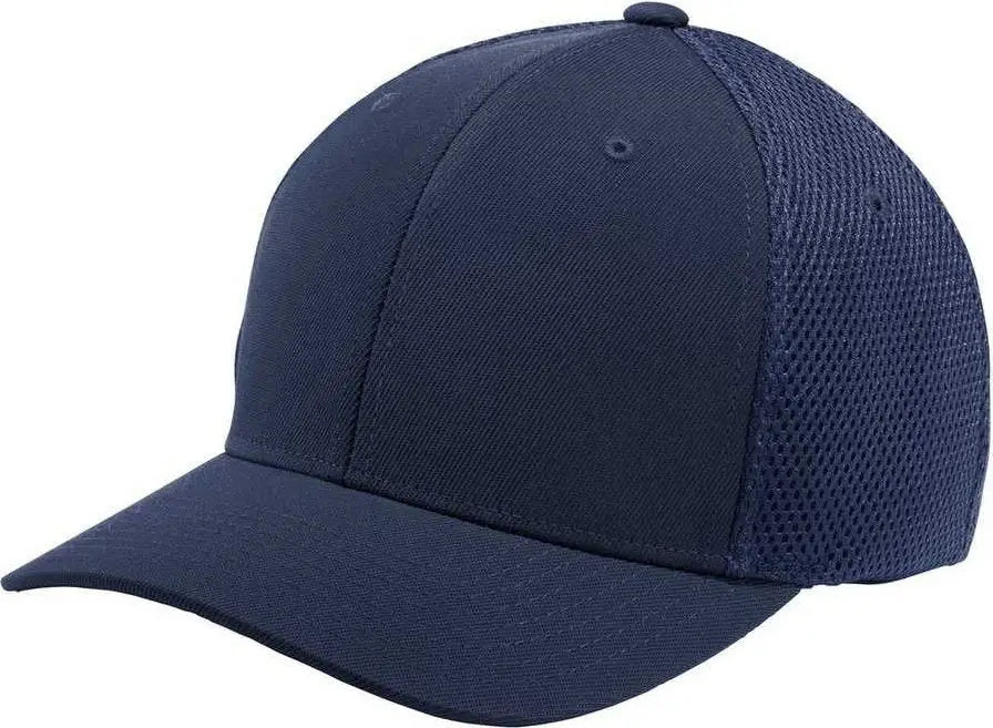 Sport-tek Stc40 Flexfit Air Mesh Back Cap - True Navy - 6 3/4’’ - 7 1/4’’