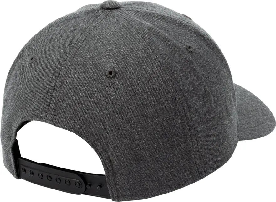Sport-tek Stc43 Yp Classics Curve Bill Snapback Cap - Dark Heather Gray - one Size Fits Most