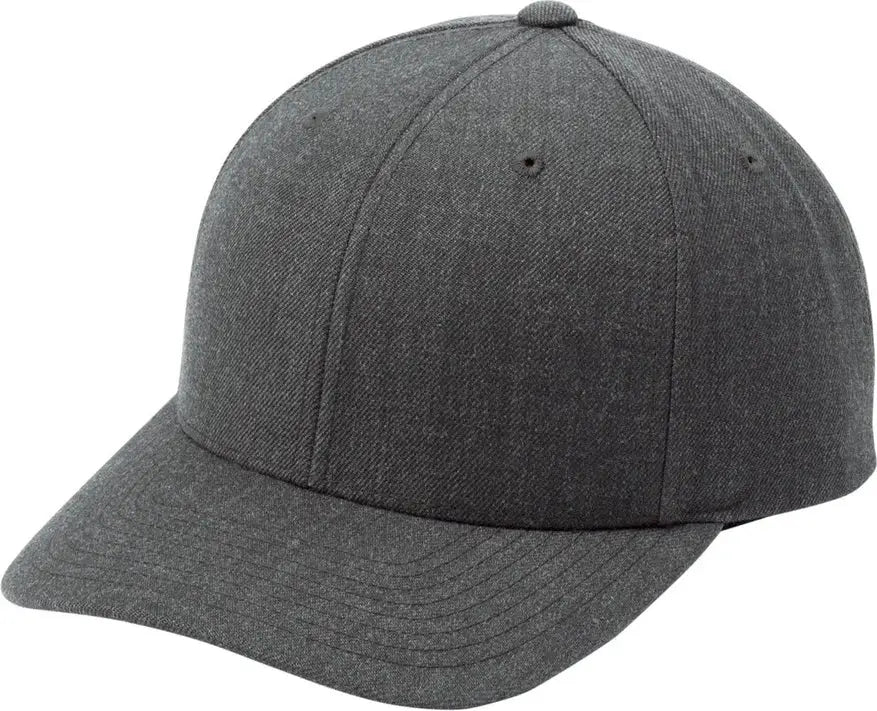 Sport-tek Stc43 Yp Classics Curve Bill Snapback Cap - Dark Heather Gray - one Size Fits Most