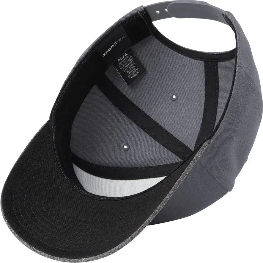 Sport-tek Stc43 Yp Classics Curve Bill Snapback Cap - Graphite Gray Heather - Graphite/ / one Size Fits Most