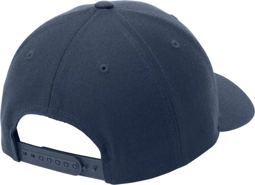 Sport-tek Stc43 Yp Classics Curve Bill Snapback Cap - True Navy - one Size Fits Most