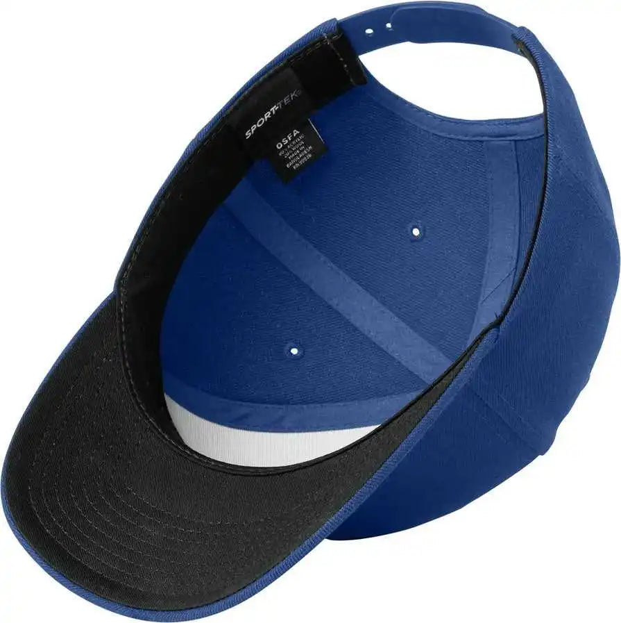 Sport-tek Stc43 Yp Classics Curve Bill Snapback Cap - True Royal - Osfa