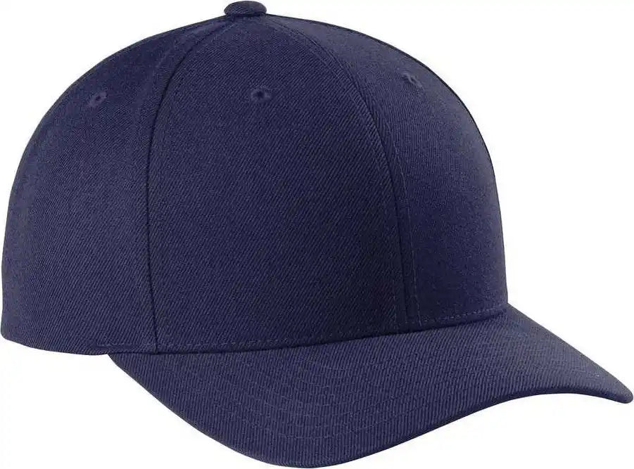 Sport Tek Stc43 Yupoong Curve Bill Snapback Cap True Navy / Osfa