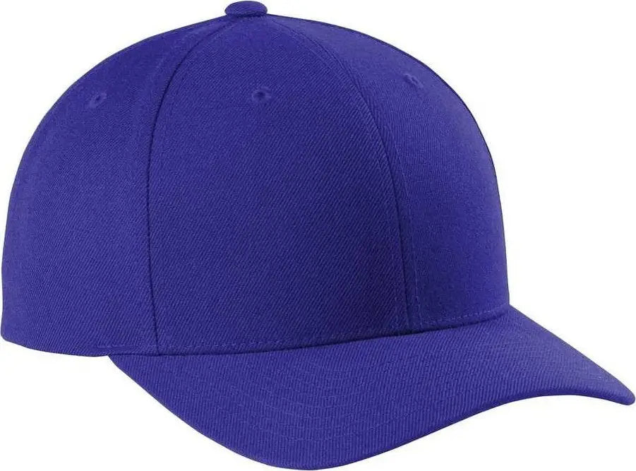 Sport-tek Stc43 Yupoong Curve Bill Snapback Cap - True Royal