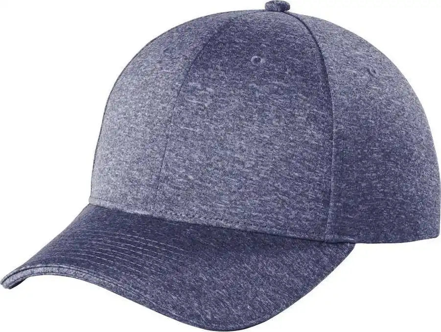 Sport-tek Stc44 Contender Snapback Cap - True Navy Heather/ - Osfa