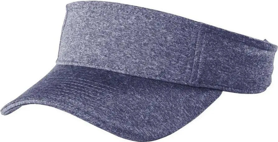 Sport-tek Stc45 Contender Visor - True Navy Heather/