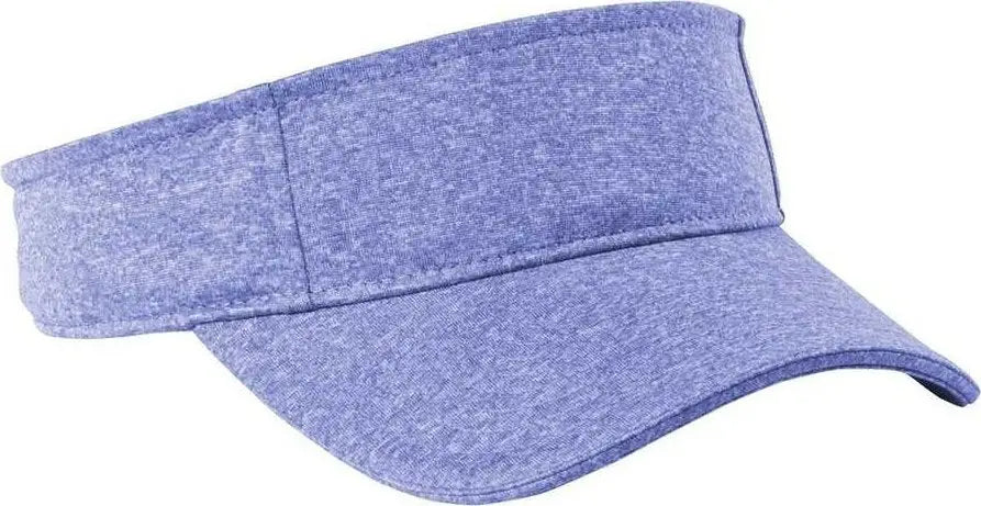 Sport-tek Stc45 Contender Visor - True Royal Heather/ Heather