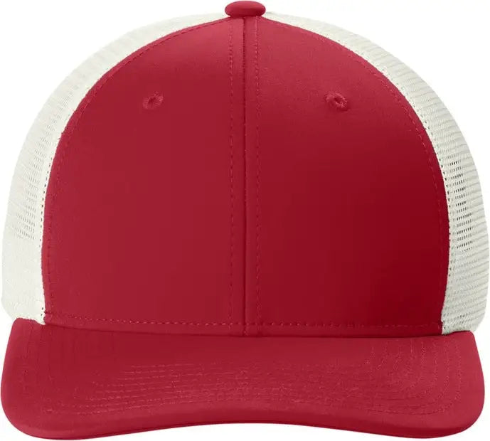 Sport-tek Stc46 Club Trucker Cap - Deep Red White - Red/ / one Size Fits Most