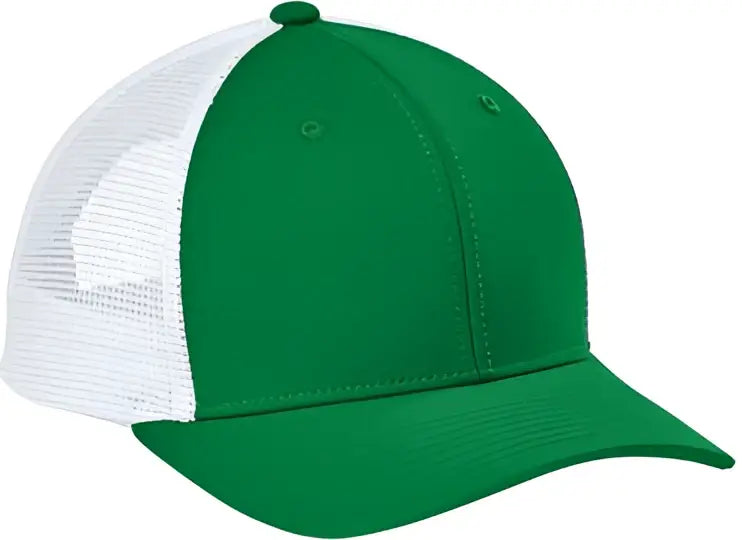 Sport-tek Stc46 Club Trucker Cap - True Kelly Green White - Green/ / one Size Fits Most