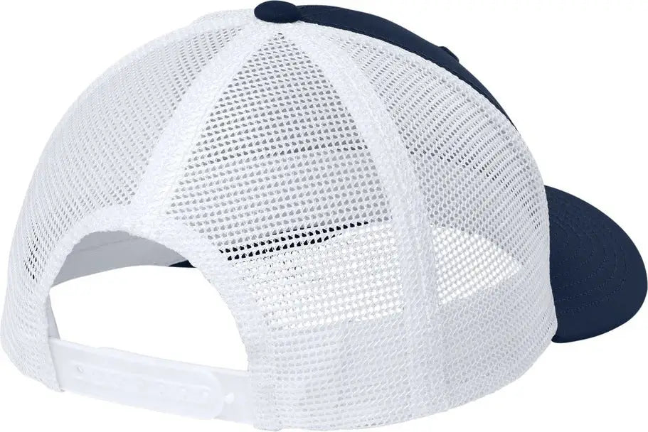 Sport-tek Stc46 Club Trucker Cap - True Navy White - Navy/ / one Size Fits Most
