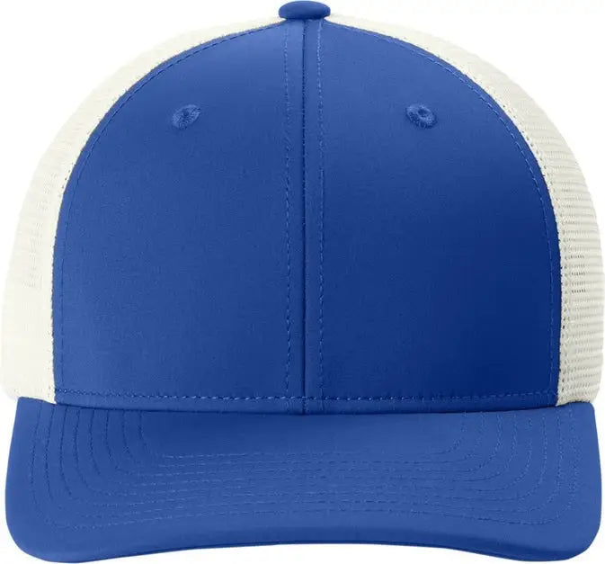 Sport-tek Stc46 Club Trucker Cap - True Royal White