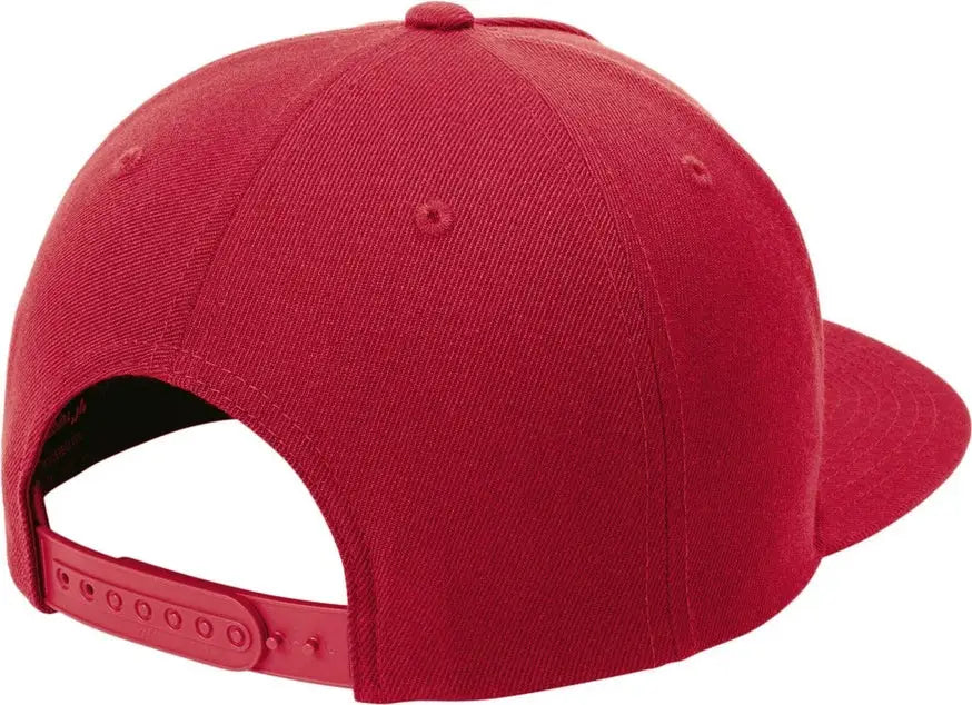 Sport-tek Stc55 Yp Classics Premium 5-panel Snapback Cap - Deep Red - one Size Fits Most