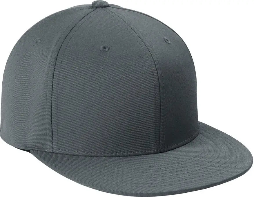 Sport-tek Stc56 Flexfit Flat Bill Cap - Iron Gray