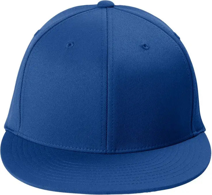 Sport-tek Stc56 Flexfit Flat Bill Cap - True Royal - Adult S/m
