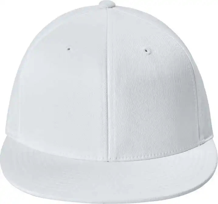 Sport Tek Stc56 Flexfit Flat Bill Cap White / S/m